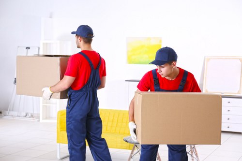 Professional removal team planning a move in Lewisham