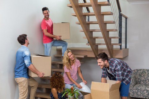 Professional van used for house removals in Lewisham