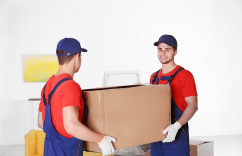Unpacking services helping a new Lewisham home become organized quickly