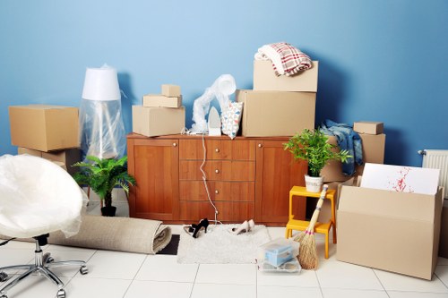 Complaint resolution process for a man and van company