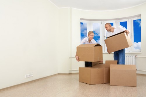 Local moving service supporting a relocation across Lewisham