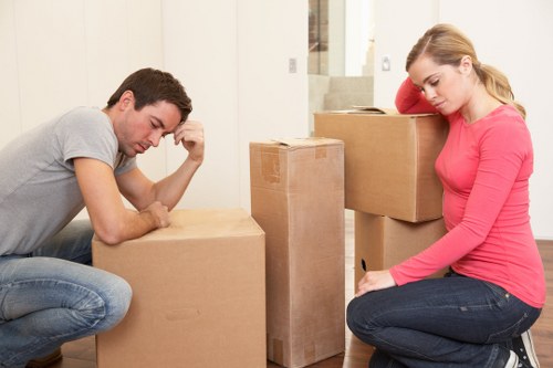 Local moving service helping a Lewisham household